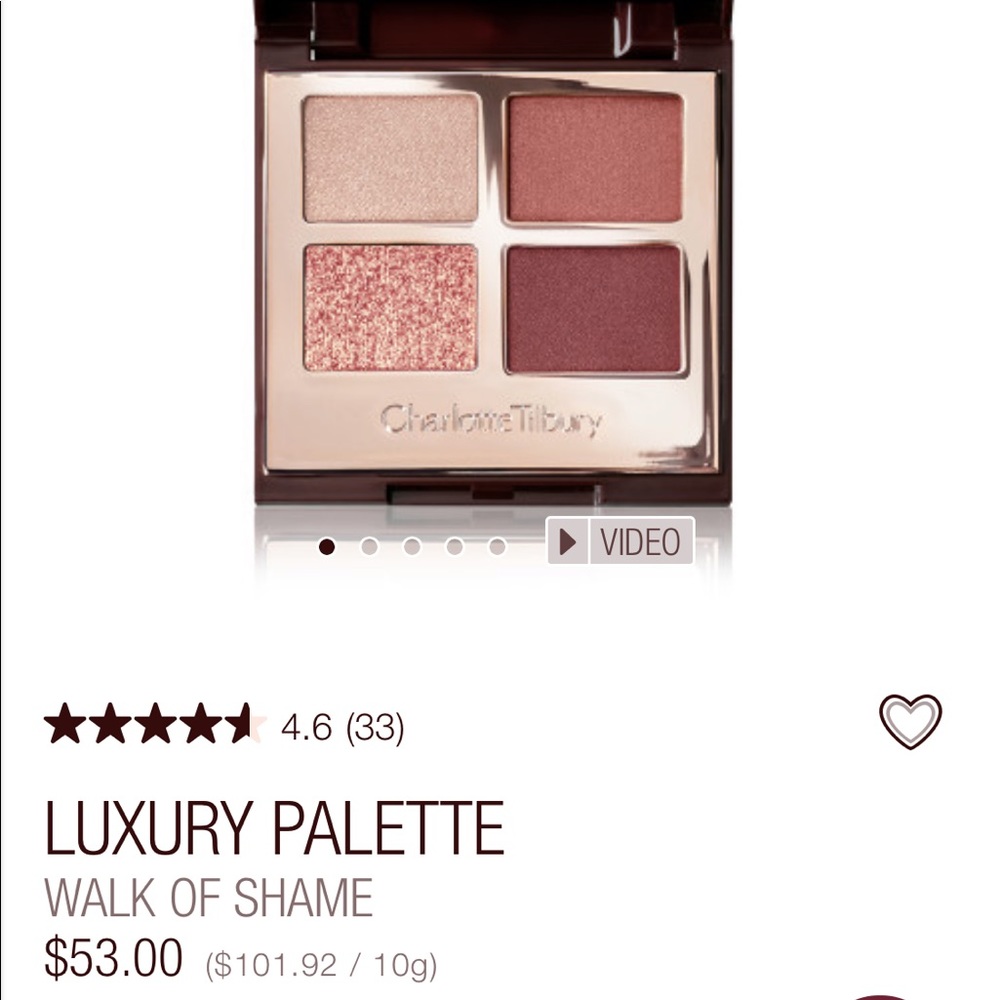 Charlotte Tilbury Walk of Shame